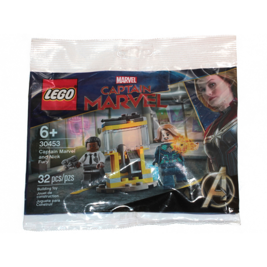 LEGO SUPER HEROES Captain Marvel and Nick Fury polybag 2020 